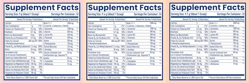 NativePath Native Hydrate Supplement Facts